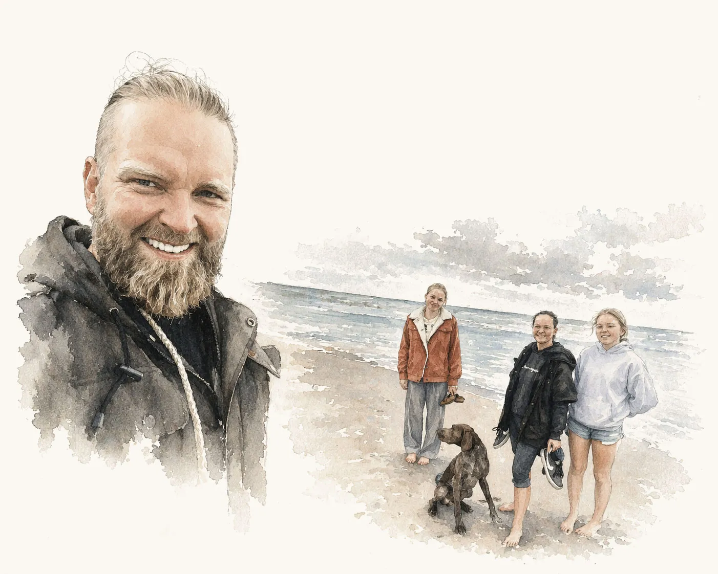 Andreas Aastroem family
